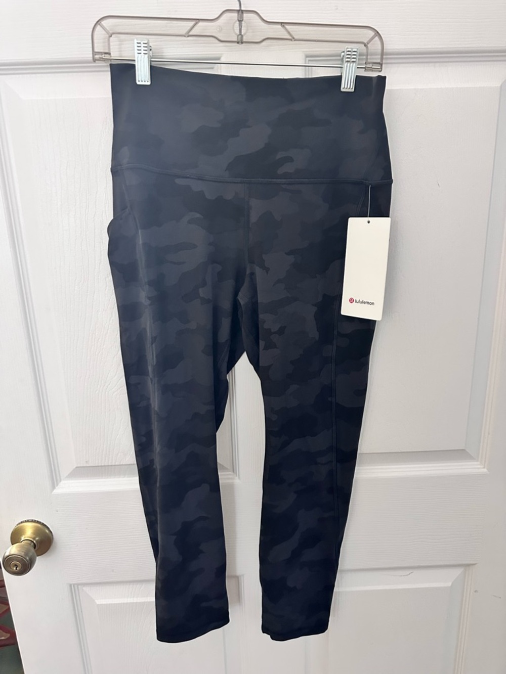 lululemon Black Camo Athletic Leggings with Tag